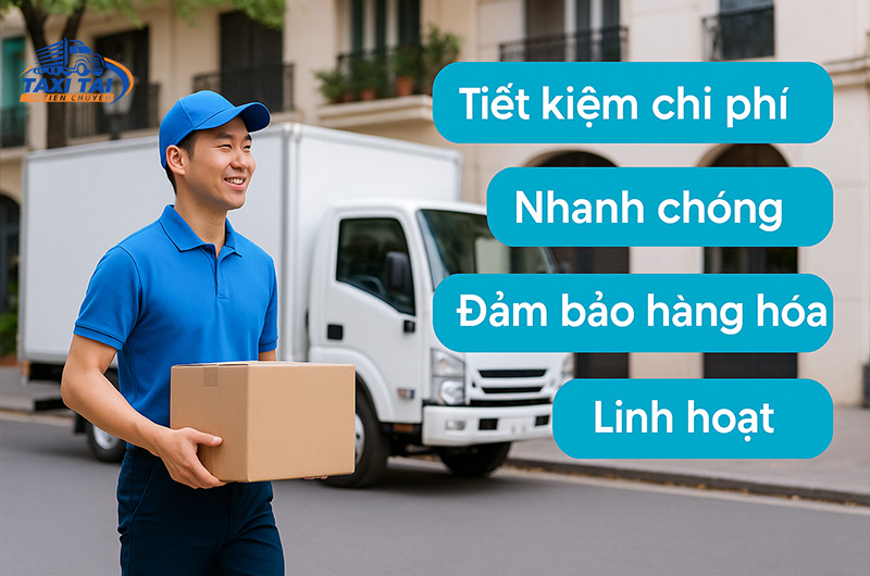 Xe Tải Vận Chuyển - Nên Lựa Chọn Hình Thức Nào Cho Phù Hợp 4 Ưu điểm của dịch vụ xe tải vận chuyển